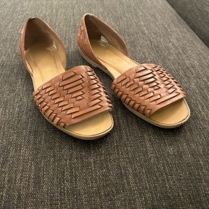 Franco sarto leather sandals. Size 8